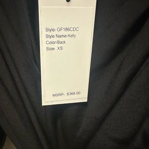 NWT black mini dress
